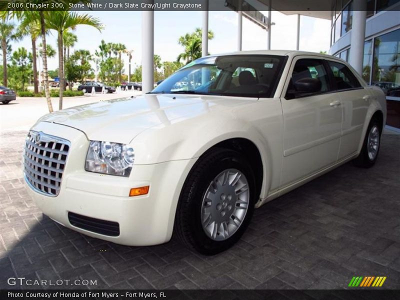 Stone White / Dark Slate Gray/Light Graystone 2006 Chrysler 300
