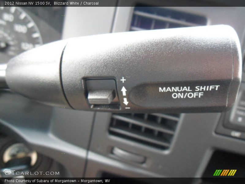 Controls of 2012 NV 1500 SV