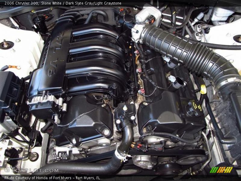 Stone White / Dark Slate Gray/Light Graystone 2006 Chrysler 300