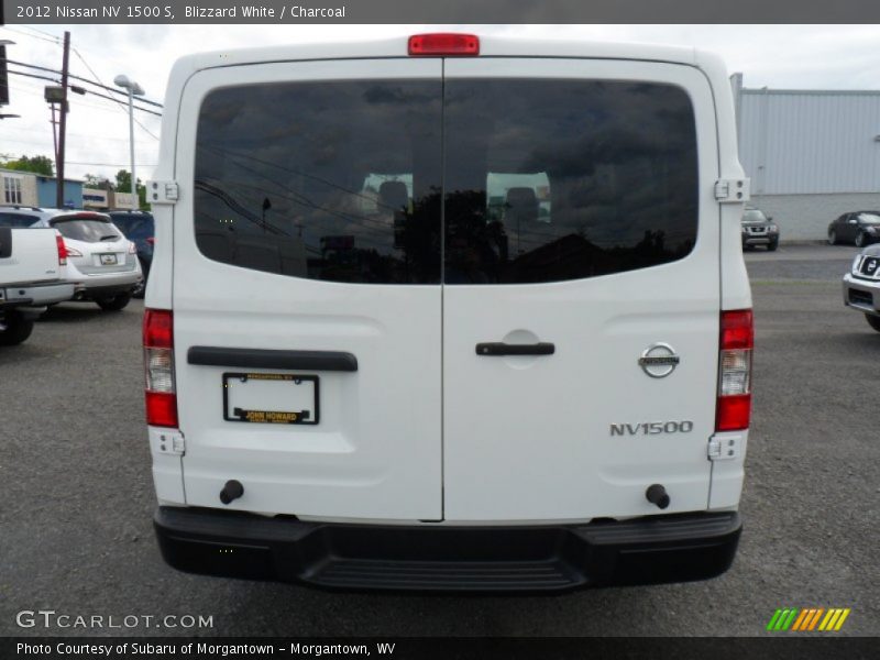 Blizzard White / Charcoal 2012 Nissan NV 1500 S