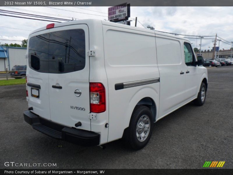 Blizzard White / Charcoal 2012 Nissan NV 1500 S