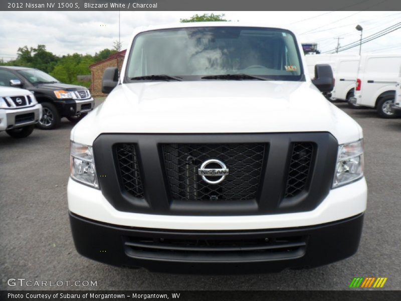 Blizzard White / Charcoal 2012 Nissan NV 1500 S