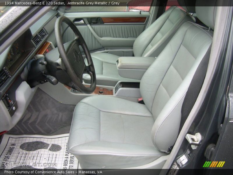  1994 E 320 Sedan Grey Interior