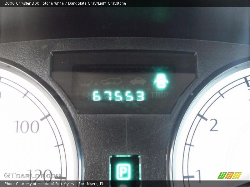 Stone White / Dark Slate Gray/Light Graystone 2006 Chrysler 300