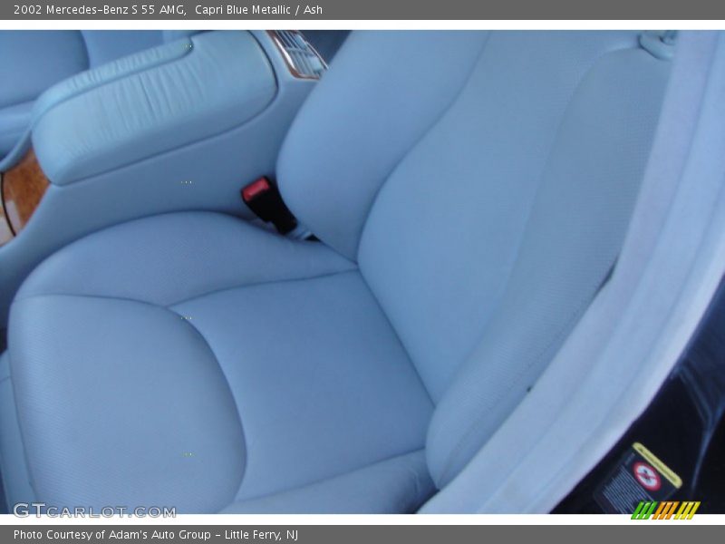Capri Blue Metallic / Ash 2002 Mercedes-Benz S 55 AMG