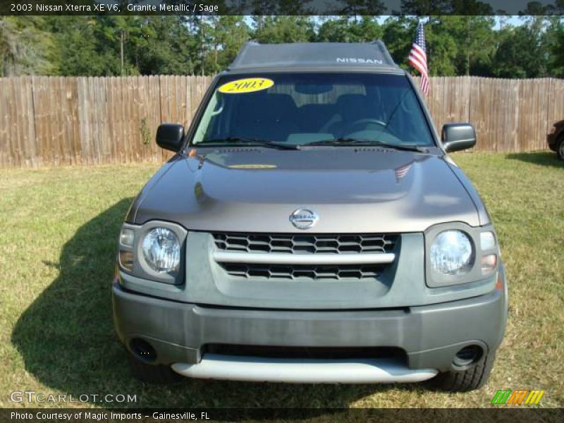 Granite Metallic / Sage 2003 Nissan Xterra XE V6