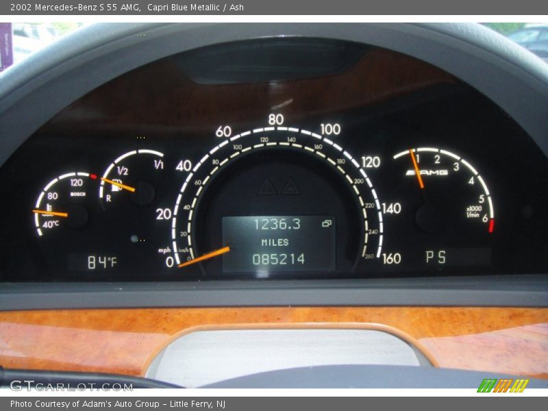  2002 S 55 AMG 55 AMG Gauges