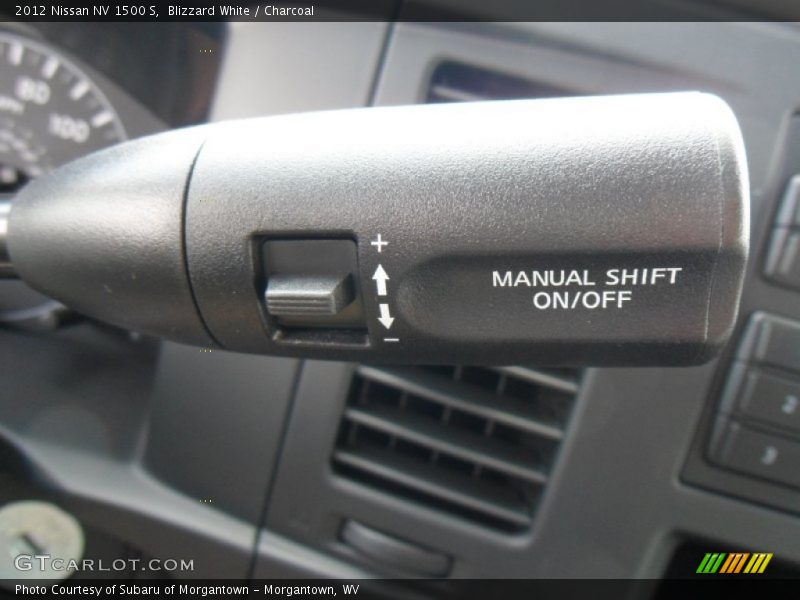 Controls of 2012 NV 1500 S