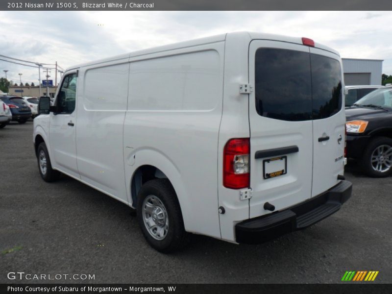 Blizzard White / Charcoal 2012 Nissan NV 1500 S