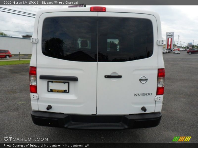 Blizzard White / Charcoal 2012 Nissan NV 1500 S