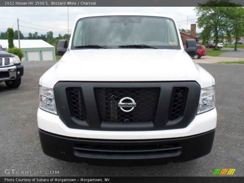 Blizzard White / Charcoal 2012 Nissan NV 1500 S