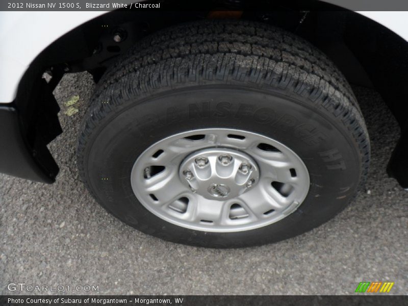 Blizzard White / Charcoal 2012 Nissan NV 1500 S