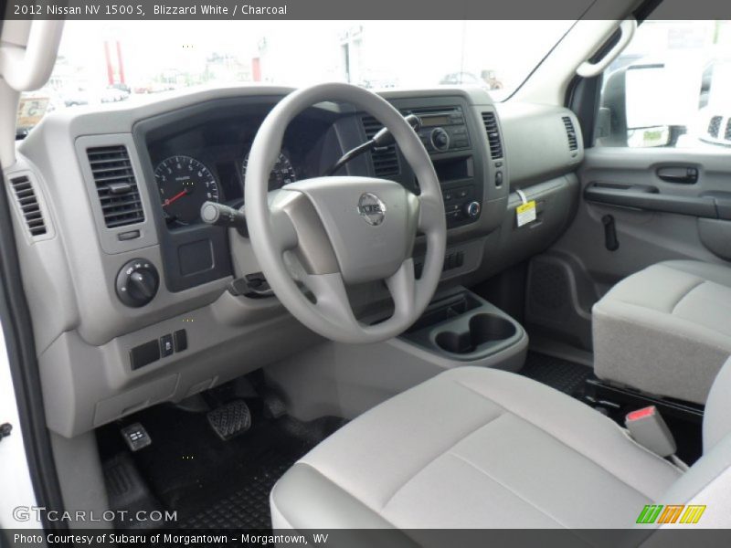  2012 NV 1500 S Charcoal Interior