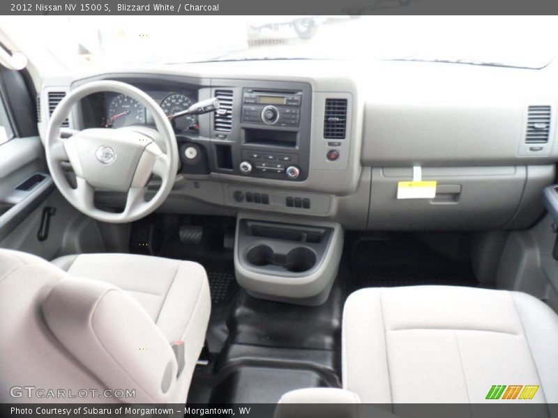 Blizzard White / Charcoal 2012 Nissan NV 1500 S