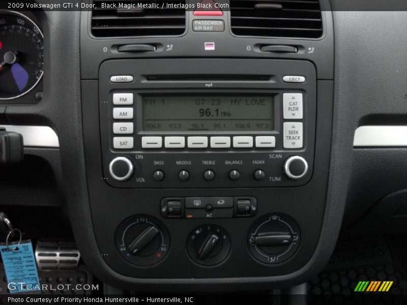 Controls of 2009 GTI 4 Door