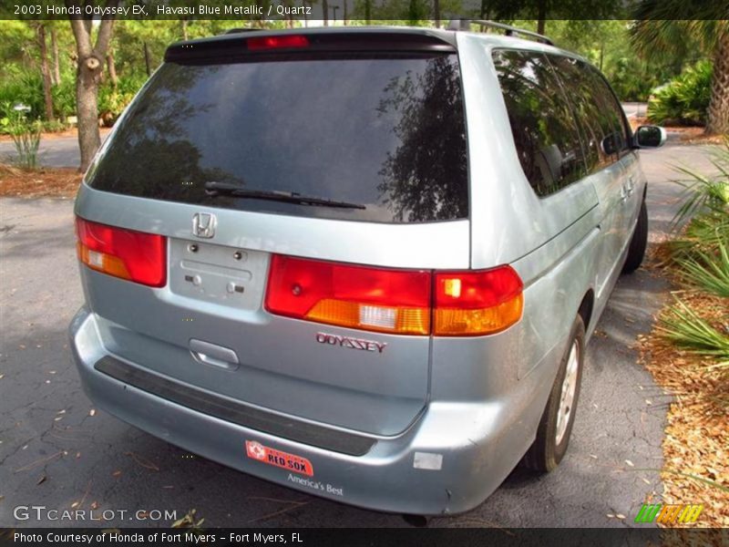 Havasu Blue Metallic / Quartz 2003 Honda Odyssey EX