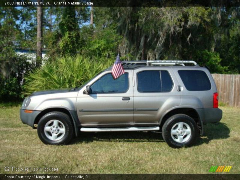 Granite Metallic / Sage 2003 Nissan Xterra XE V6