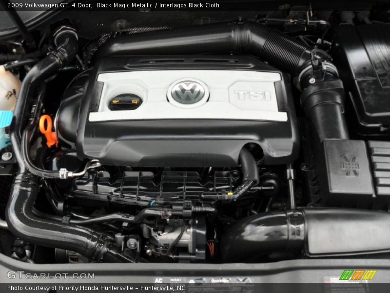  2009 GTI 4 Door Engine - 2.0 Liter FSI Turbocharged DOHC 16-Valve 4 Cylinder