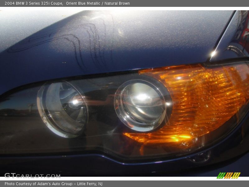 Orient Blue Metallic / Natural Brown 2004 BMW 3 Series 325i Coupe
