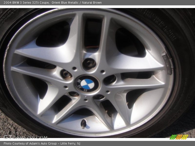 Orient Blue Metallic / Natural Brown 2004 BMW 3 Series 325i Coupe