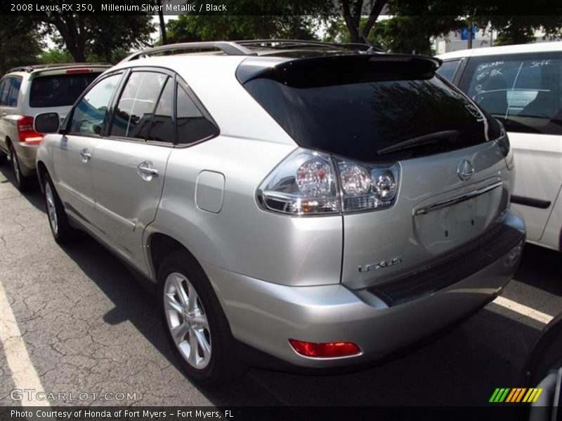 Millenium Silver Metallic / Black 2008 Lexus RX 350