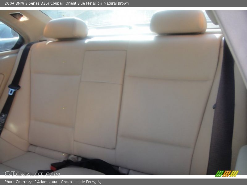 Orient Blue Metallic / Natural Brown 2004 BMW 3 Series 325i Coupe