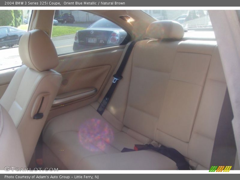 Orient Blue Metallic / Natural Brown 2004 BMW 3 Series 325i Coupe