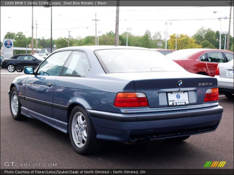 Steel Blue Metallic / Black 1999 BMW 3 Series 328is Coupe