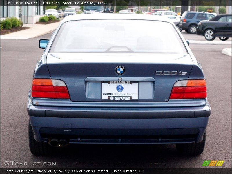 Steel Blue Metallic / Black 1999 BMW 3 Series 328is Coupe
