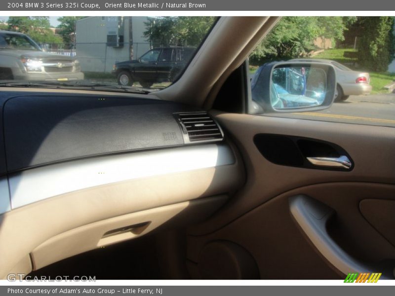 Orient Blue Metallic / Natural Brown 2004 BMW 3 Series 325i Coupe