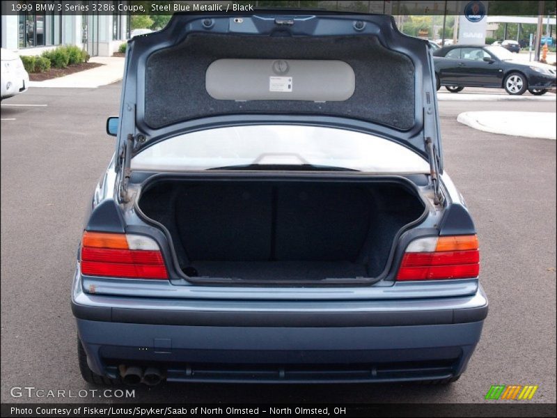 Steel Blue Metallic / Black 1999 BMW 3 Series 328is Coupe