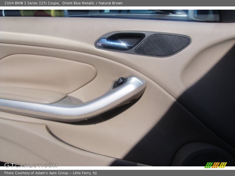 Orient Blue Metallic / Natural Brown 2004 BMW 3 Series 325i Coupe