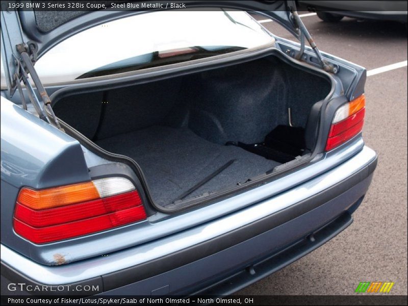 Steel Blue Metallic / Black 1999 BMW 3 Series 328is Coupe