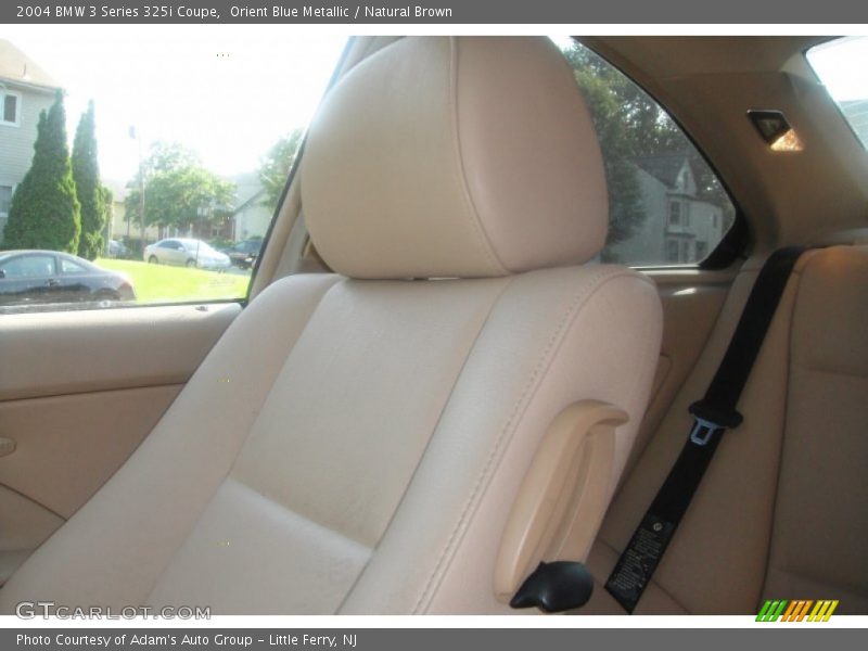 Orient Blue Metallic / Natural Brown 2004 BMW 3 Series 325i Coupe