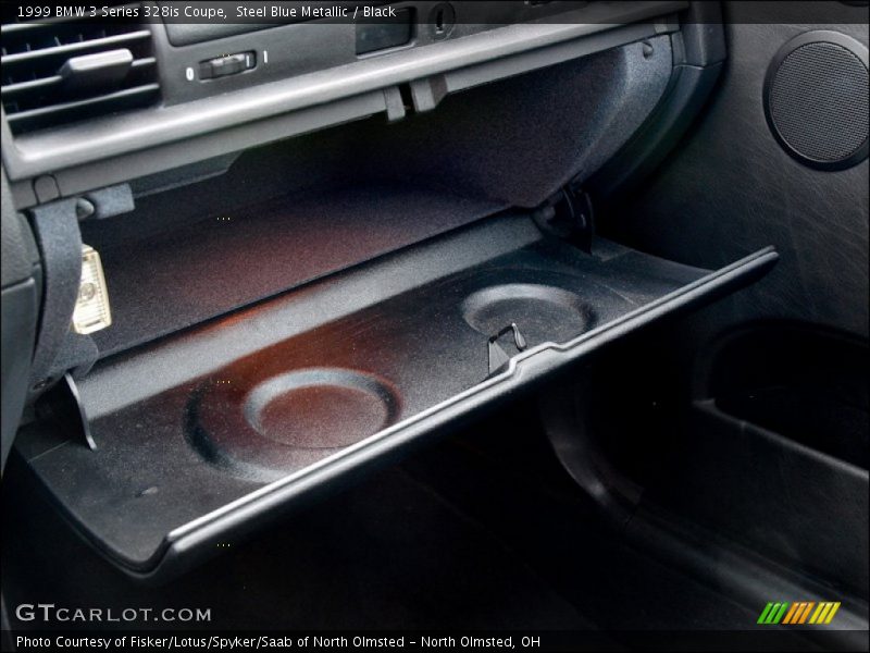 Steel Blue Metallic / Black 1999 BMW 3 Series 328is Coupe