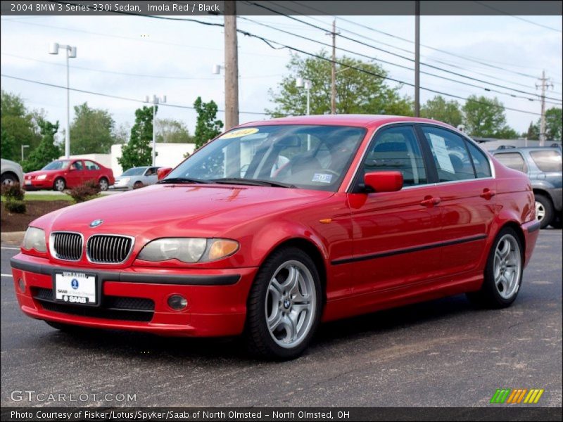Front 3/4 View of 2004 3 Series 330i Sedan