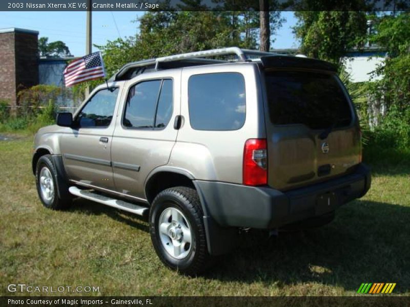 Granite Metallic / Sage 2003 Nissan Xterra XE V6