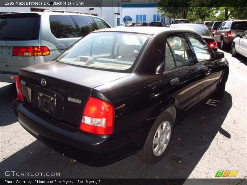 Black Mica / Gray 1999 Mazda Protege DX