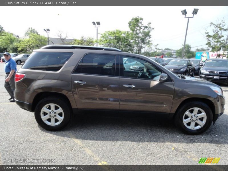 Cocoa / Tan 2009 Saturn Outlook XE AWD
