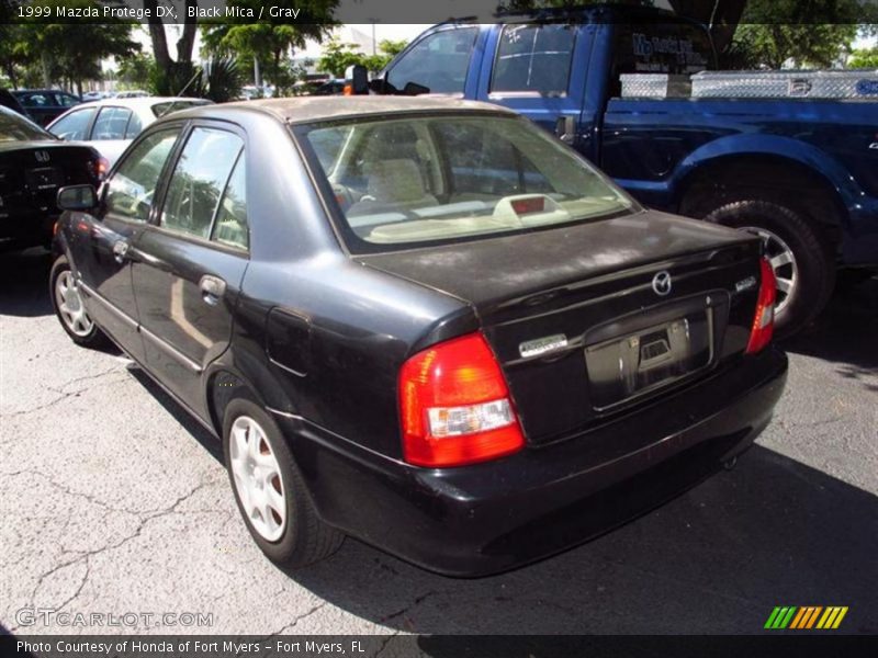 Black Mica / Gray 1999 Mazda Protege DX