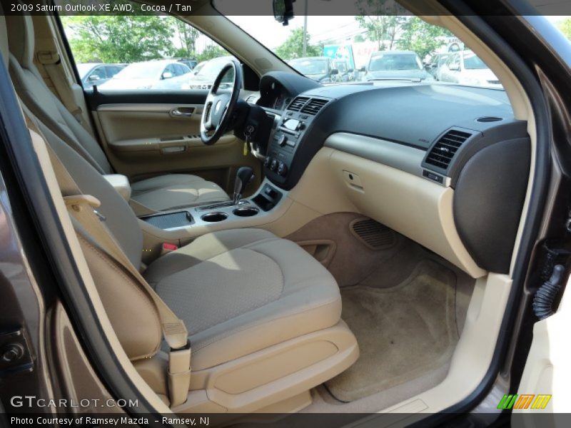 Cocoa / Tan 2009 Saturn Outlook XE AWD