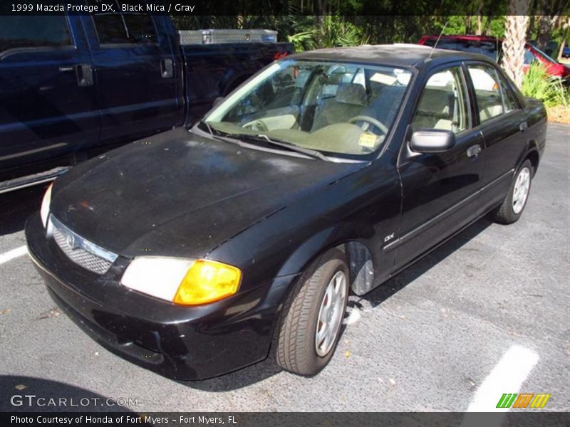 Black Mica / Gray 1999 Mazda Protege DX