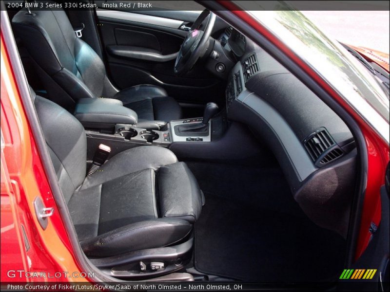  2004 3 Series 330i Sedan Black Interior