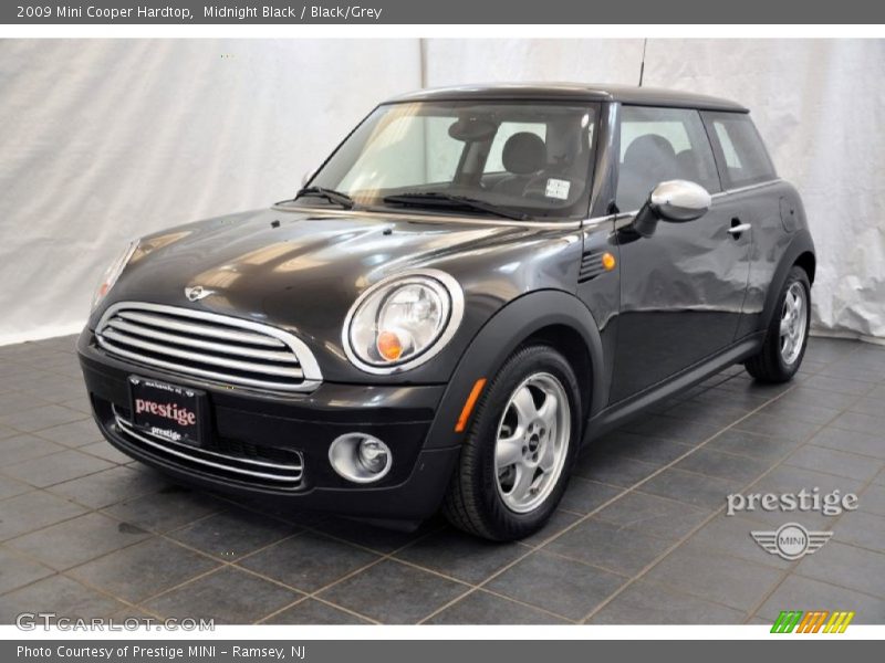 Midnight Black / Black/Grey 2009 Mini Cooper Hardtop