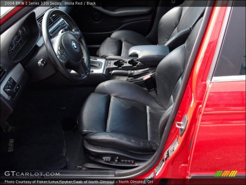  2004 3 Series 330i Sedan Black Interior