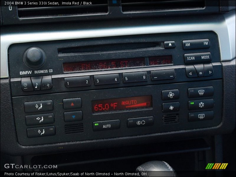 Imola Red / Black 2004 BMW 3 Series 330i Sedan