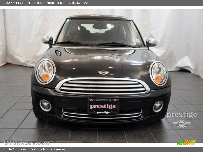 Midnight Black / Black/Grey 2009 Mini Cooper Hardtop