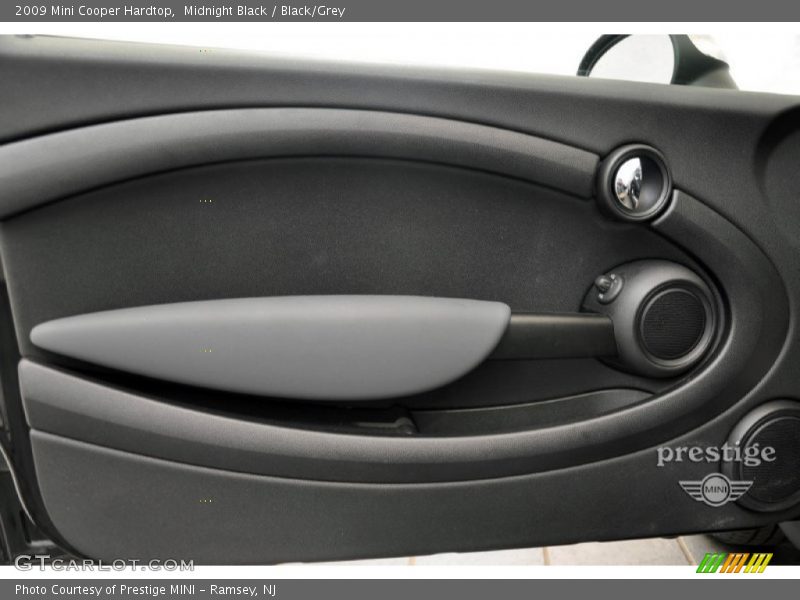 Midnight Black / Black/Grey 2009 Mini Cooper Hardtop