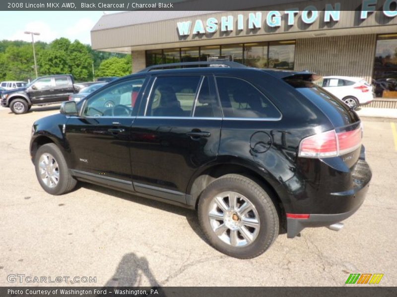 Black Clearcoat / Charcoal Black 2008 Lincoln MKX AWD