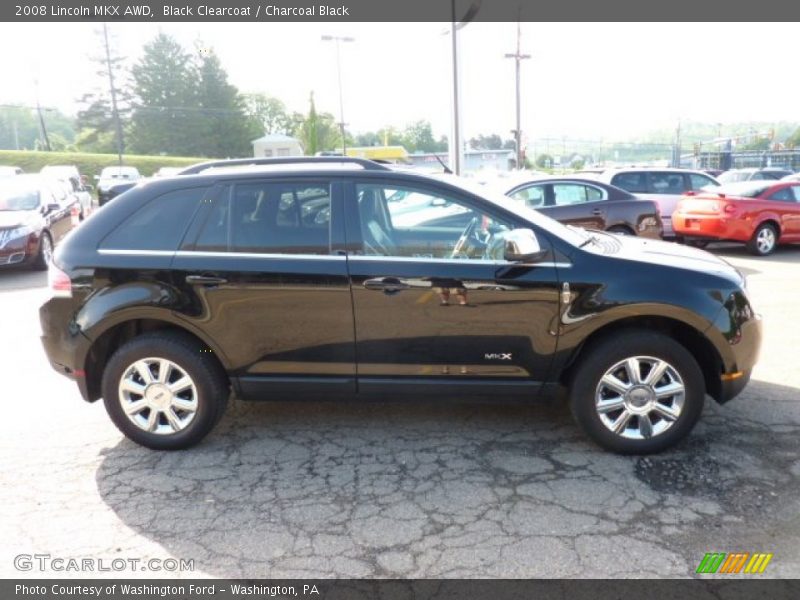 Black Clearcoat / Charcoal Black 2008 Lincoln MKX AWD